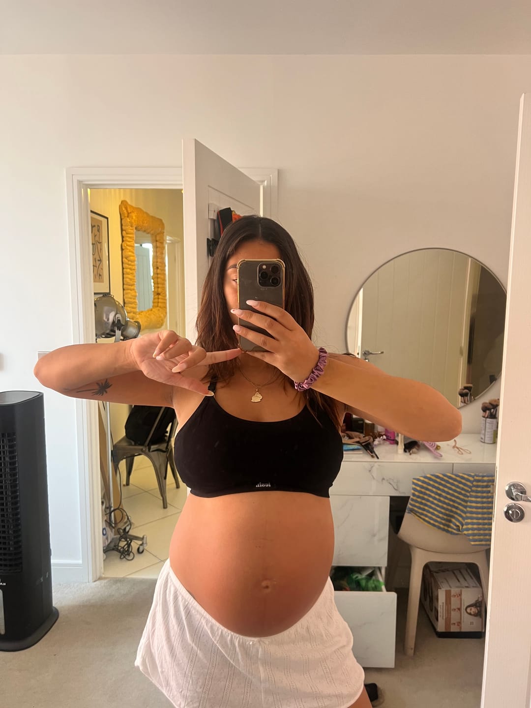 Customer photo review of FREEFLO LEAKPROOF NURSING BRA