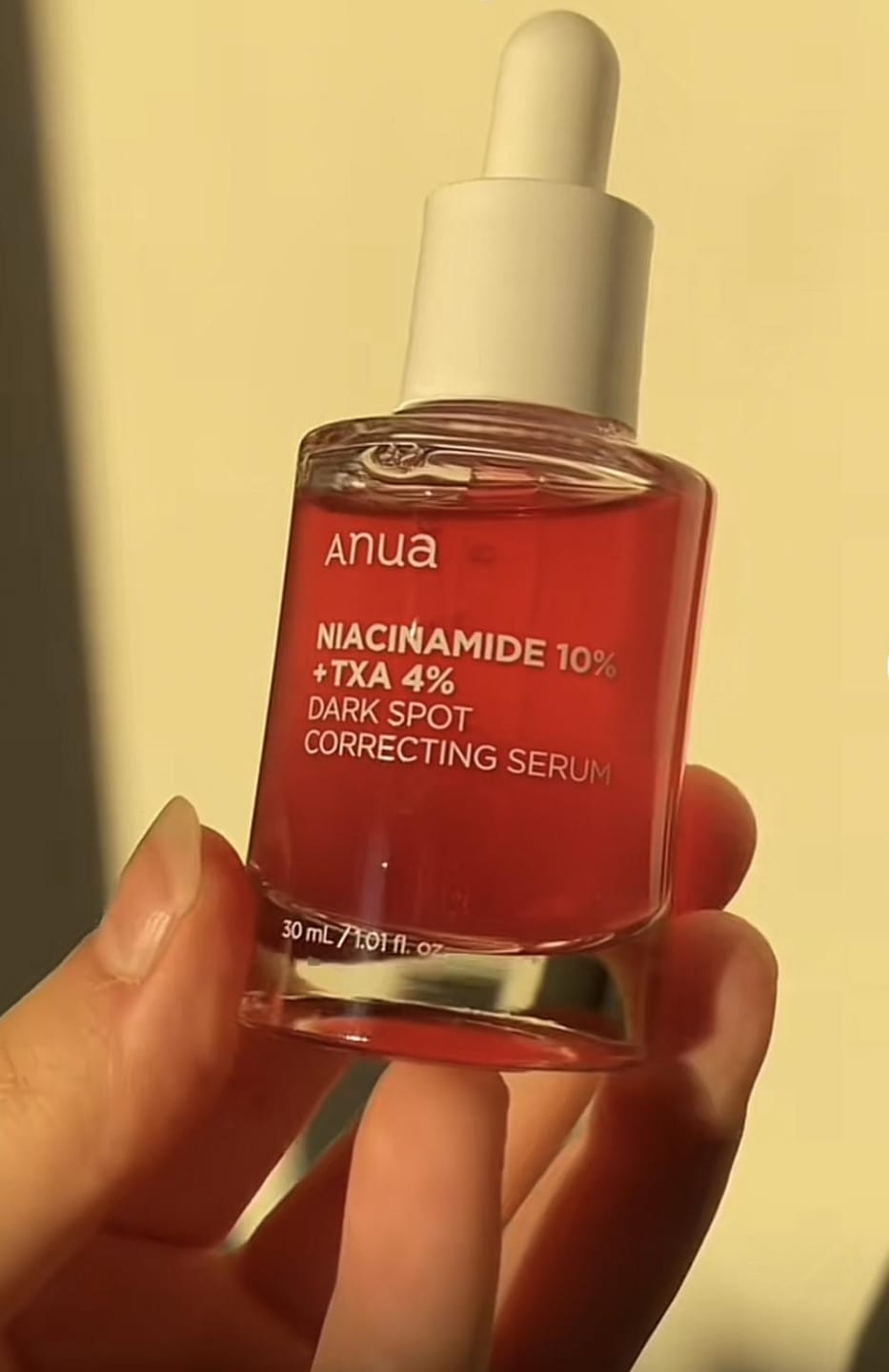 Customer photo review of ANUA - Niacinamide 10% + TXA 4% Serum 30 ML | Suero Antimanchas