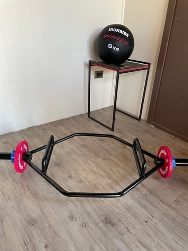 Customer photo review of Barra Hexagonal IRONSIDE Negra