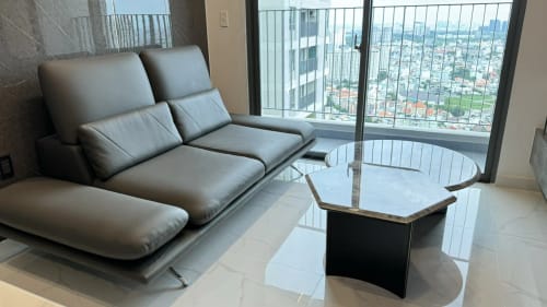 Customer photo review of Sofa văng da 3 chỗ tựa điều chỉnh - PRIME