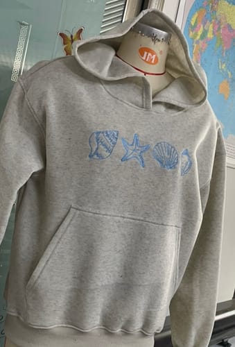 Customer photo review of Laura™ - Seashell Hoodie