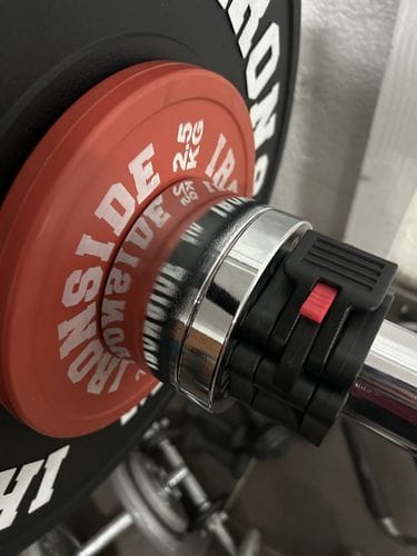 Customer photo review of Discos Fraccionados IRONSIDE Set de 1 y 2,5 KG