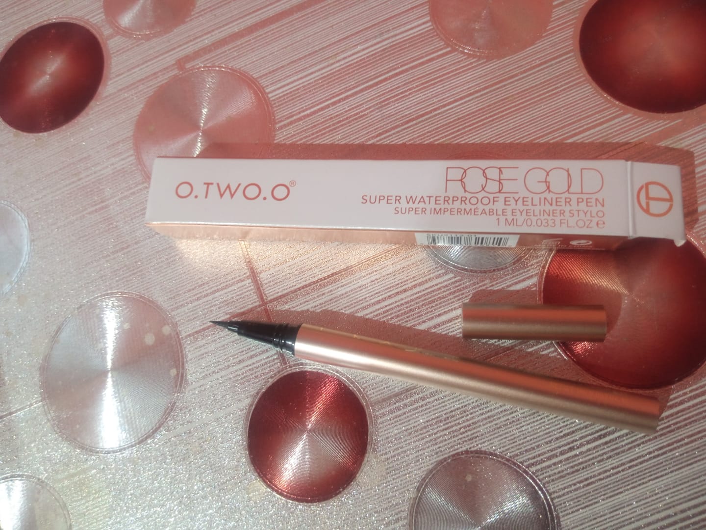 Customer photo review of O.TWO.O SUPER WATERPROOF EYELINER MARKER