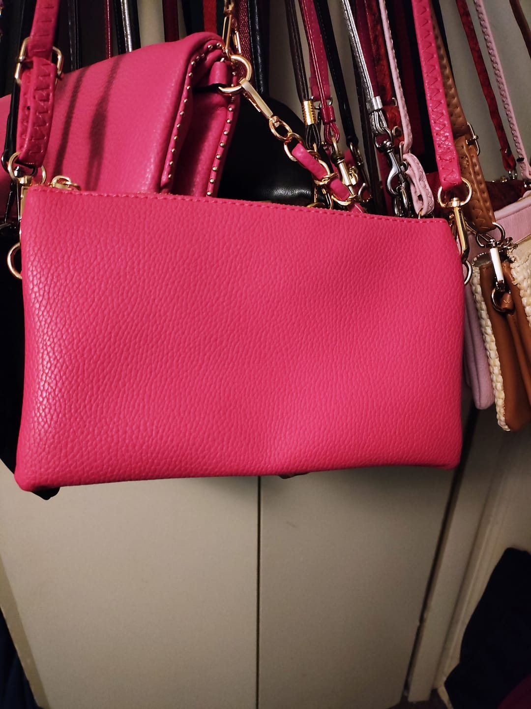 Customer photo review of Riley Vegan Crossbody