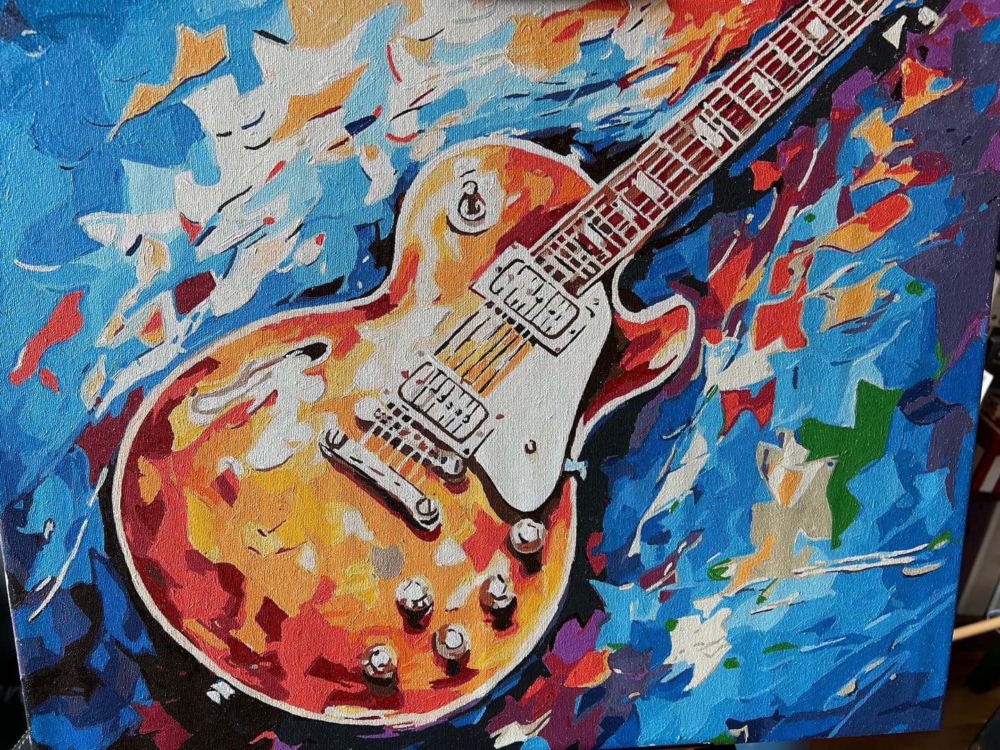 Customer photo review of Resting Guitar