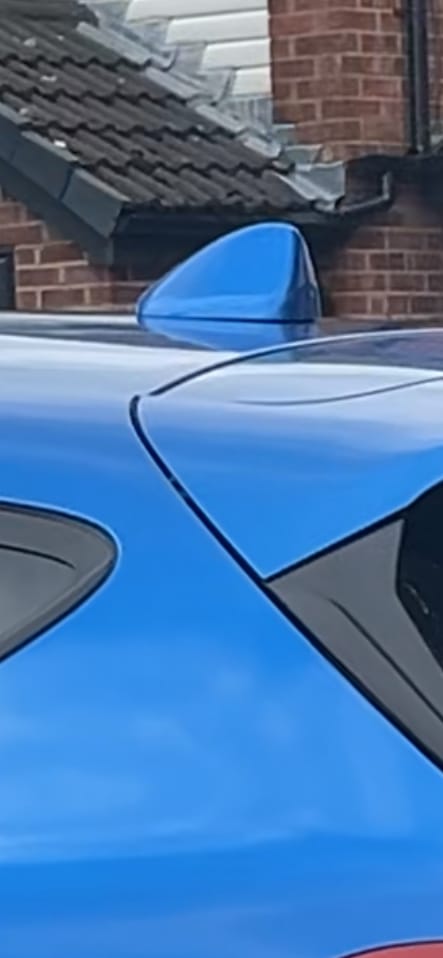 Customer photo review of Proform New 'Shark Fin' Aerial - Mk8/8.5 Ford Fiesta / Mk2 Puma