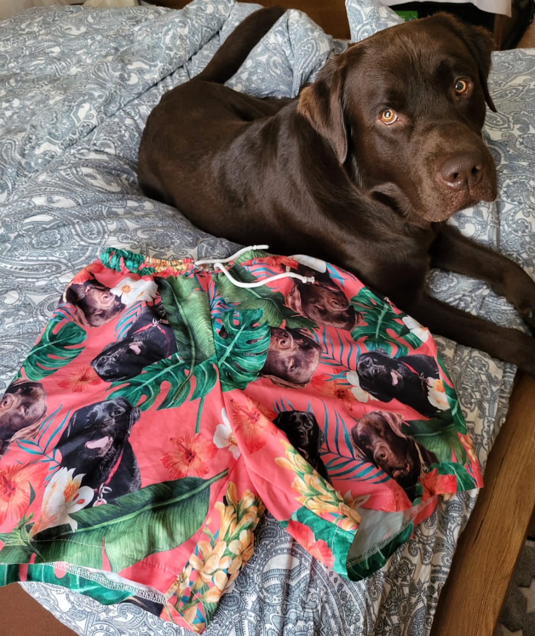 Customer photo review of Dein Foto - Individuelle Badehose