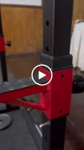 Customer photo review of Squat Rack IRONSIDE