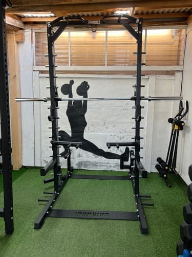 Customer photo review of IRONSIDE Smith Half Rack Multifuncional