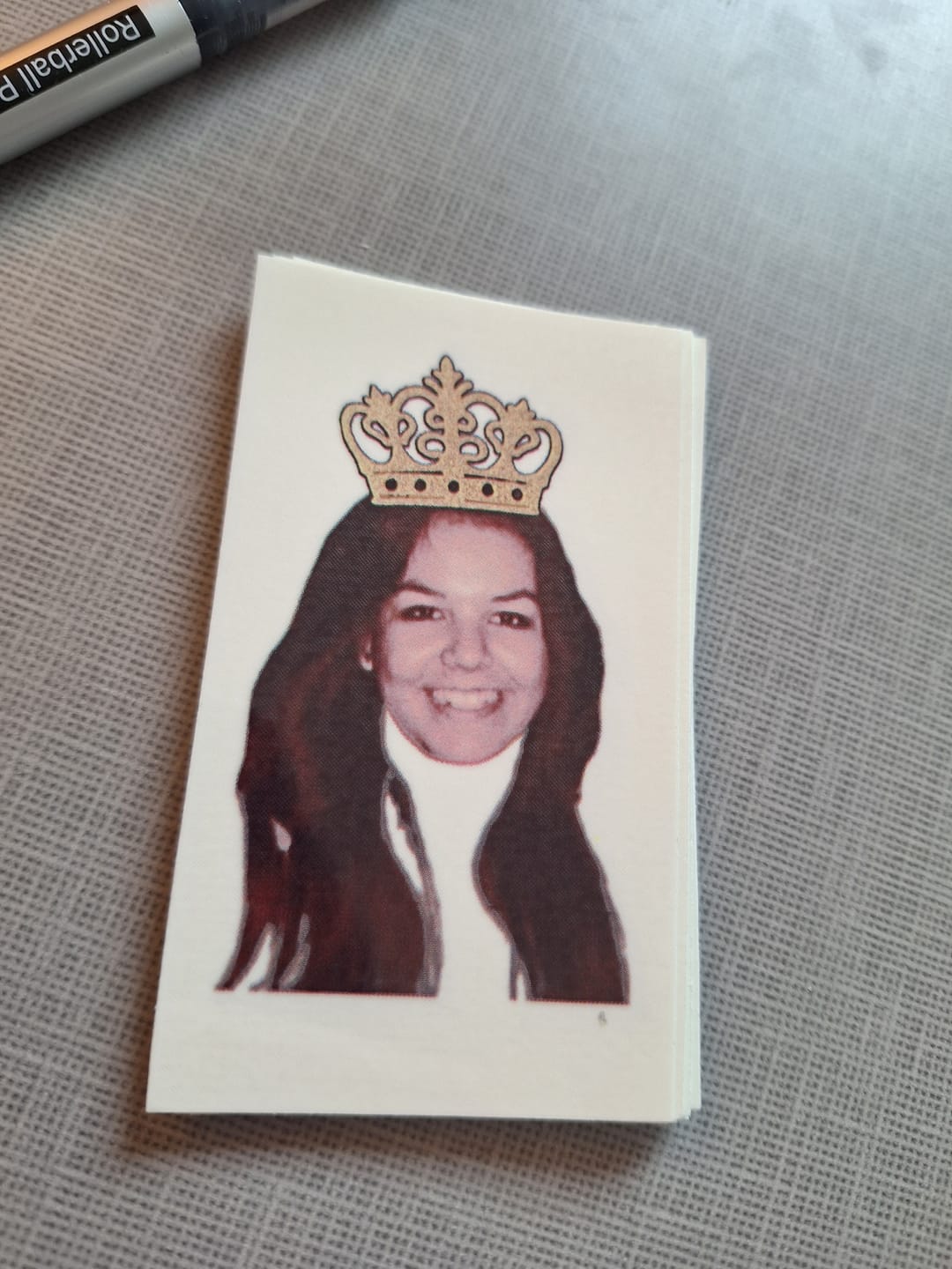Customer photo review of Birthday Crown Custom