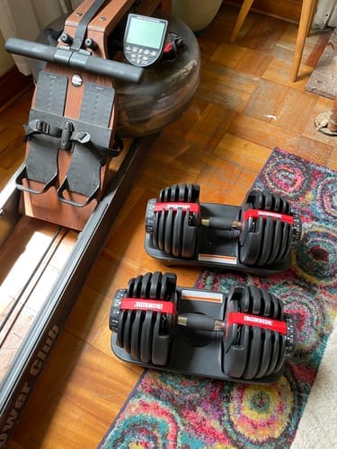 Customer photo review of Mancuerna Ajustable IRONSIDE 24 Kg