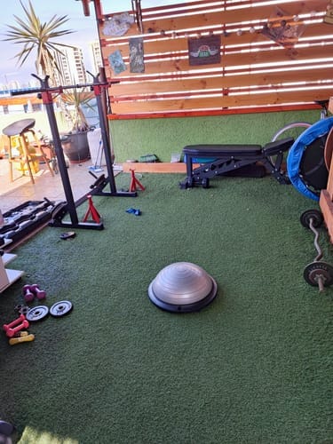 Customer photo review of Squat Rack IRONSIDE