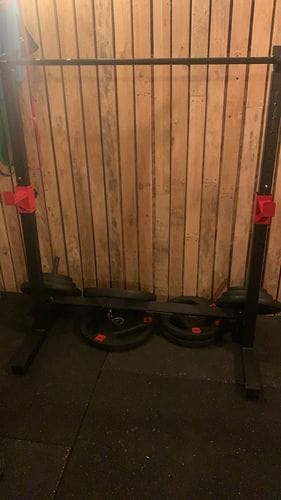 Customer photo review of Squat Rack IRONSIDE