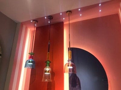 Customer photo review of Olivia Colorful Candy Pendant Light