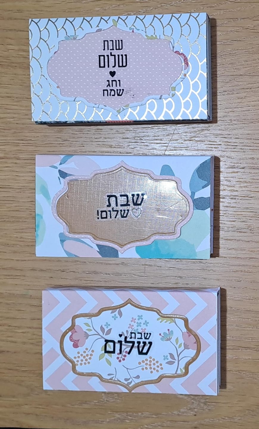 Customer photo review of Blessing Stickers - Shabat