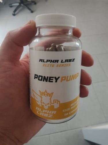 Customer photo review of Alpha Labz - Poney Pump