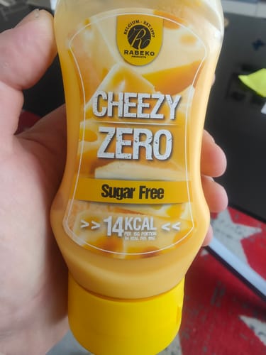 Customer photo review of Cheezy Zero Rabeko - Sauce au Fromage Sans Sucre pour un Plaisir Gourmand
