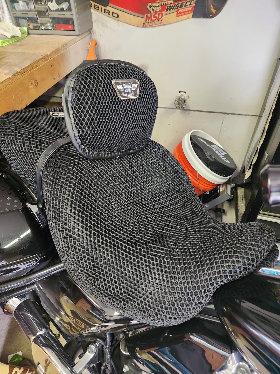 Customer photo review of Backrest Cover