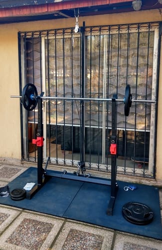 Customer photo review of Squat Rack IRONSIDE