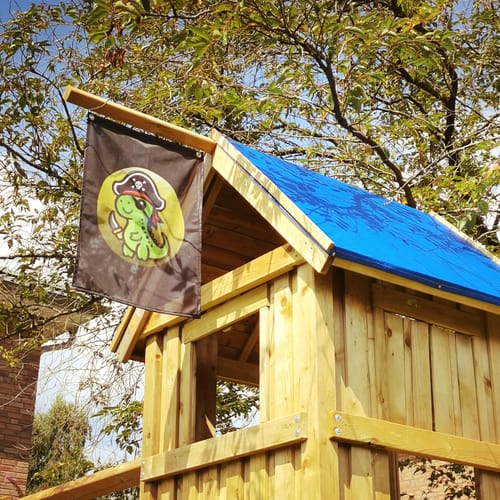 Customer photo review of Fahne inkl. Druck