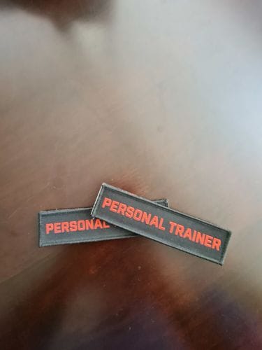 Customer photo review of Parches de Slogan