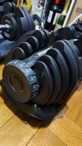 Customer photo review of Mancuerna Ajustable 40 Kg