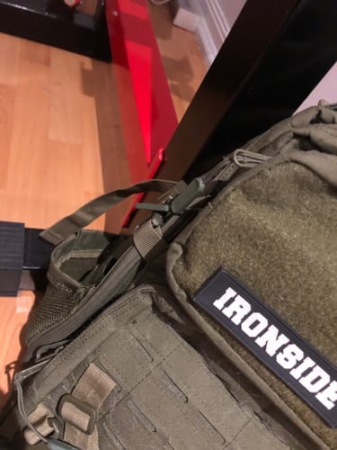 Customer photo review of Mochila IRONSIDE