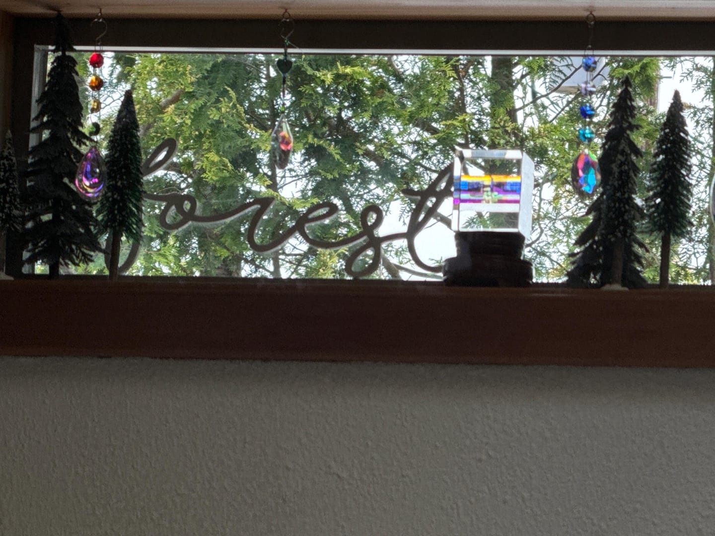 Customer photo review of Custom Wooden Word
