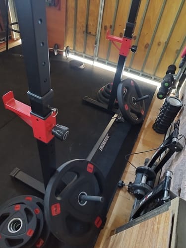 Customer photo review of Squat Rack IRONSIDE