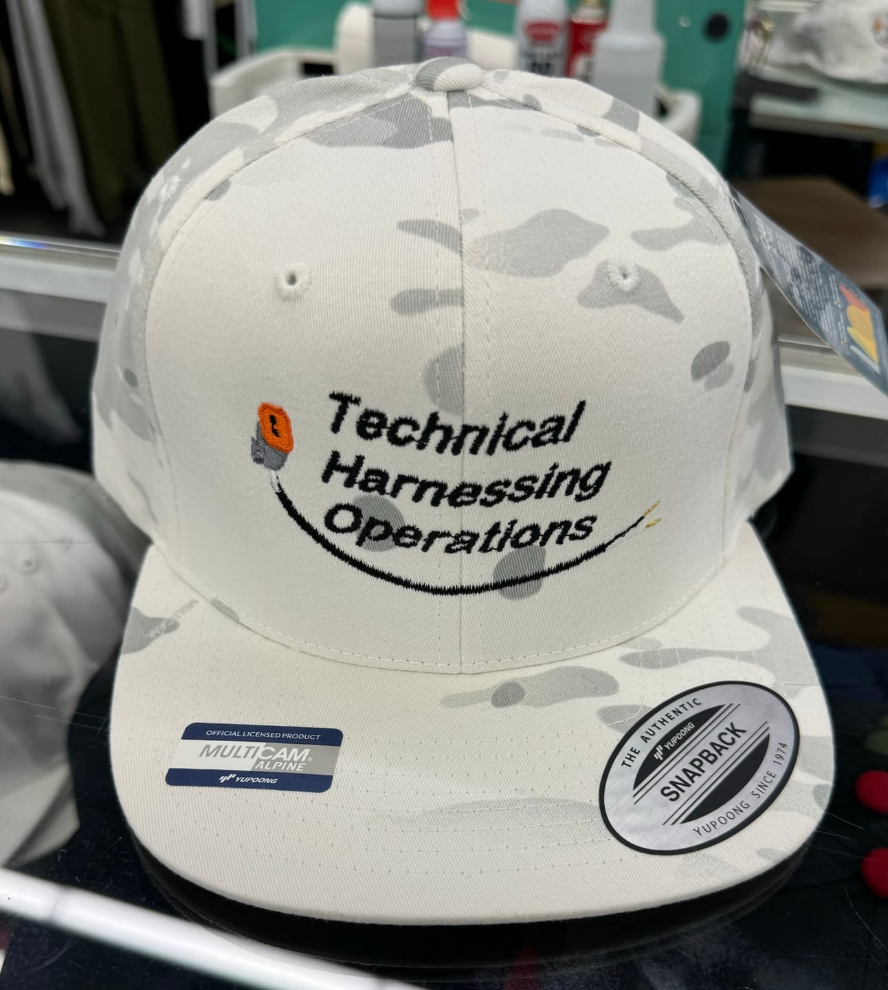 Customer photo review of Yupoong 6089 Wool Blend Snapback Cap