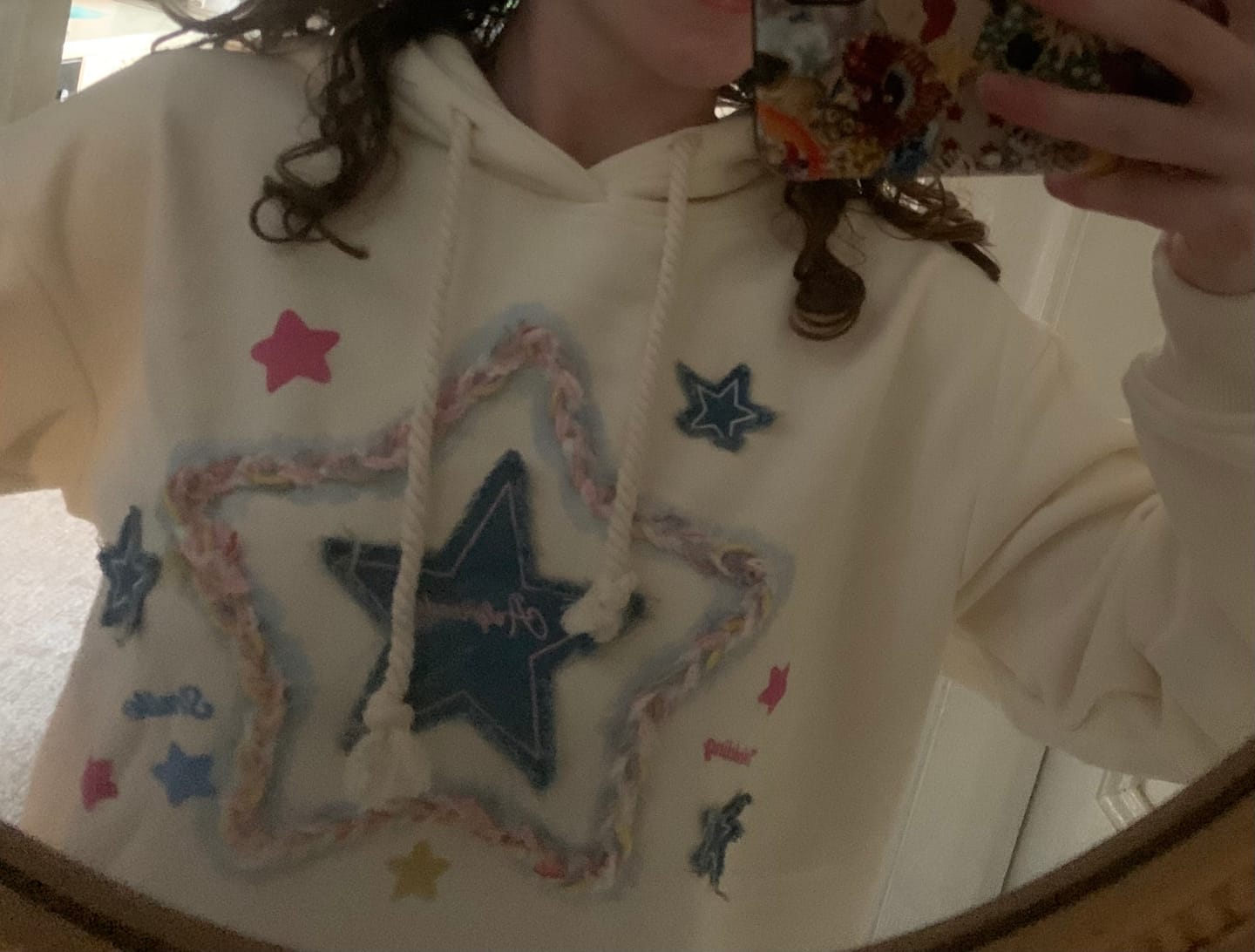 Customer photo review of Aelfric Eden Oversized Star Hoodie