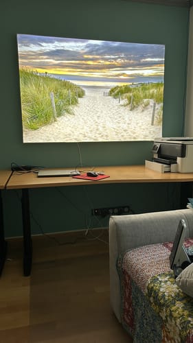 Customer photo review of Canvalight® Leuchtbild | Dünen am Nordseestrand No.2 | Querformat