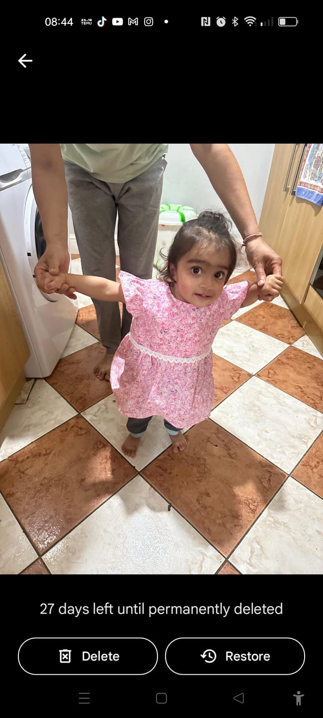 Customer photo review of Floral Field Polycotton Fabric