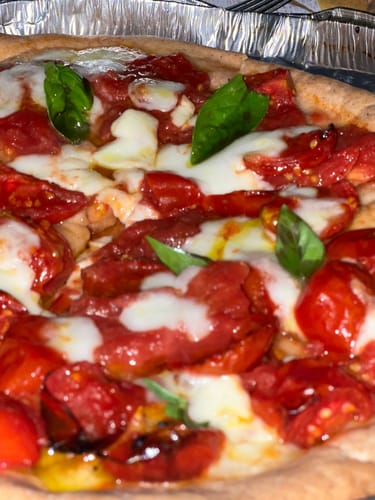 Customer photo review of Pizza SENZA GLUTINE E LATTOSIO