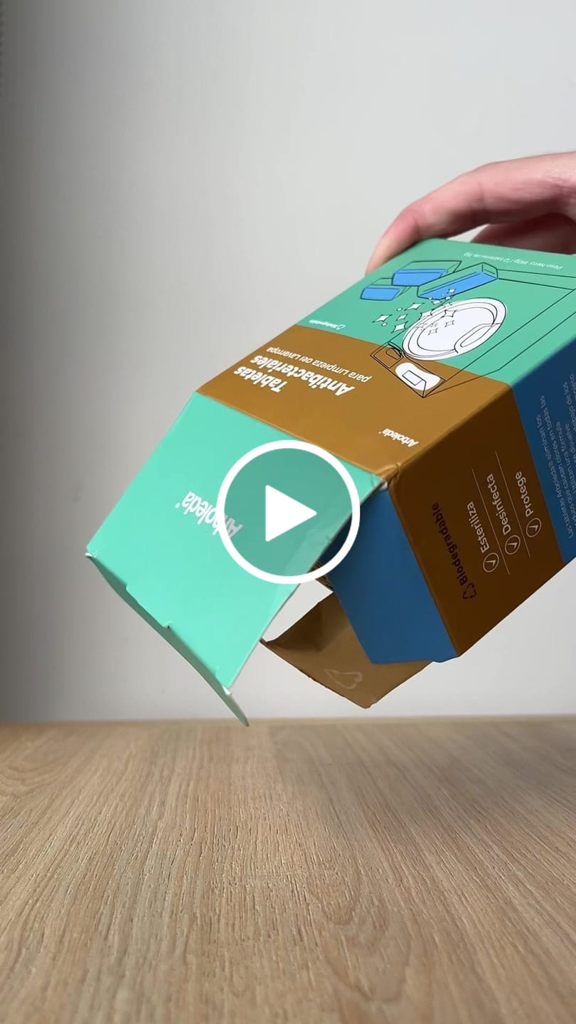 Customer video review of 12 Tabletas Arboleda Antibacterial para Limpieza Lavarropa