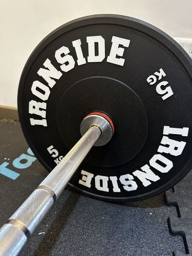 Customer photo review of Discos Fraccionados IRONSIDE Set de 1 y 2,5 KG