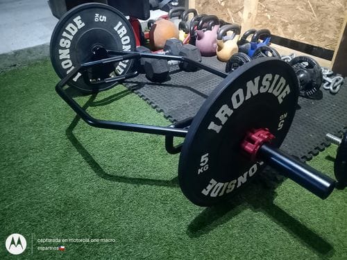 Customer photo review of Barra Hexagonal IRONSIDE Negra