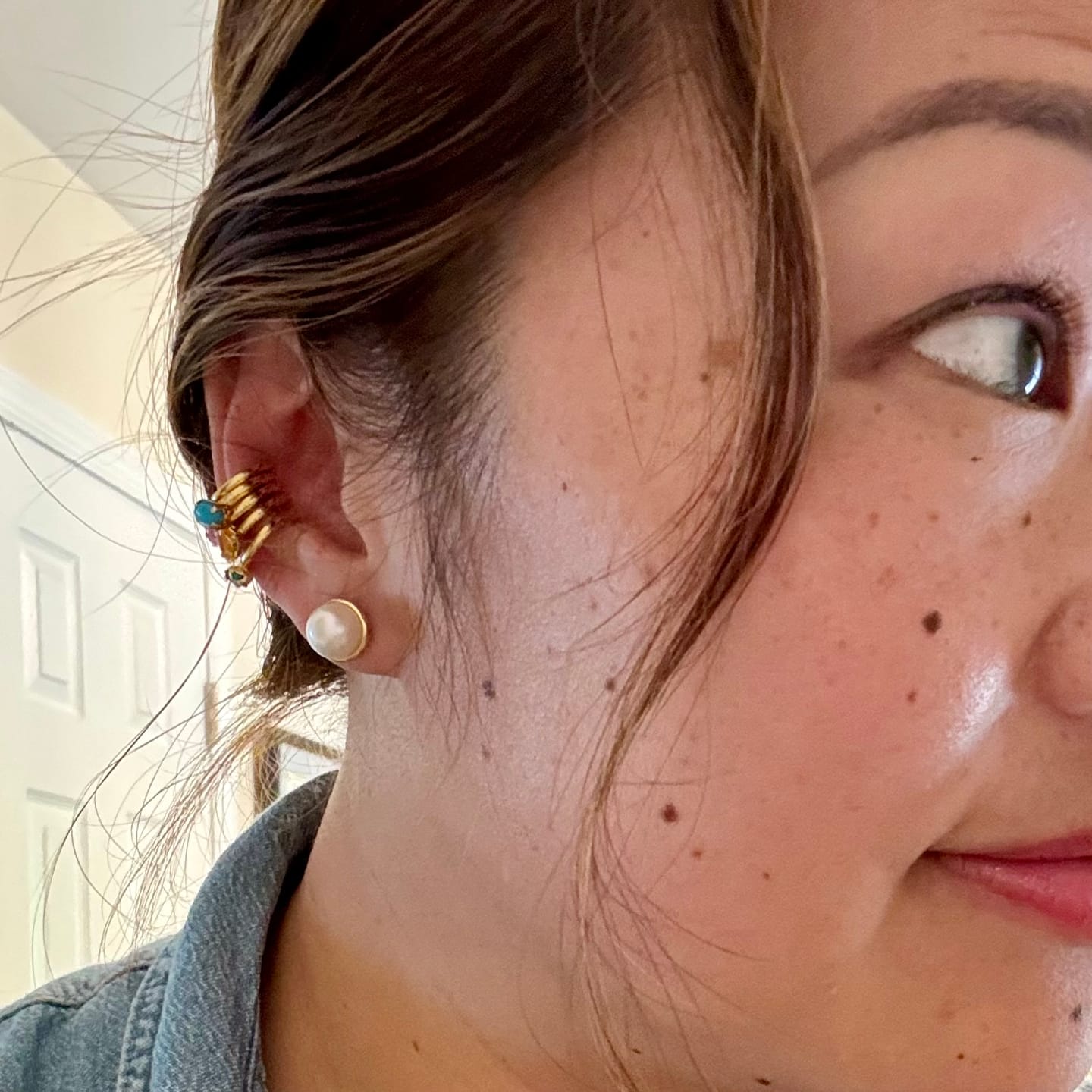 Customer photo review of Fiesta Ear Cuff Set