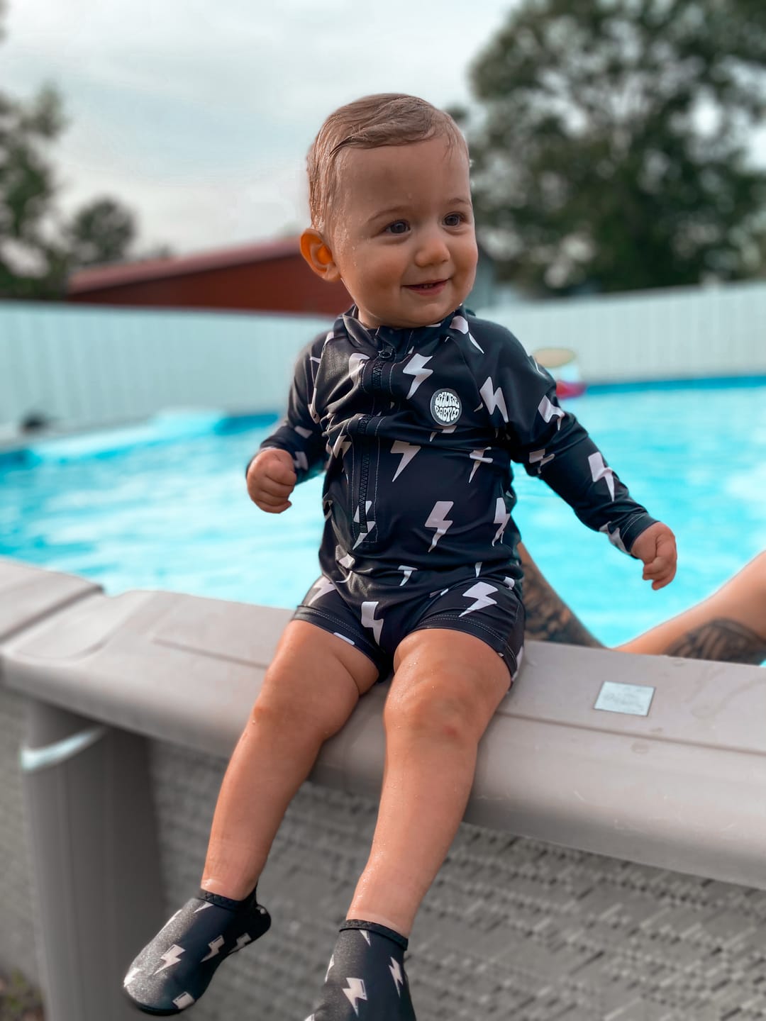 Customer photo review of Jagger UPF50+ Swim Romper