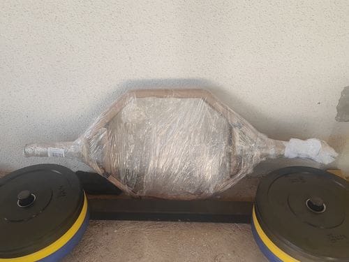 Customer photo review of Barra Hexagonal IRONSIDE Negra