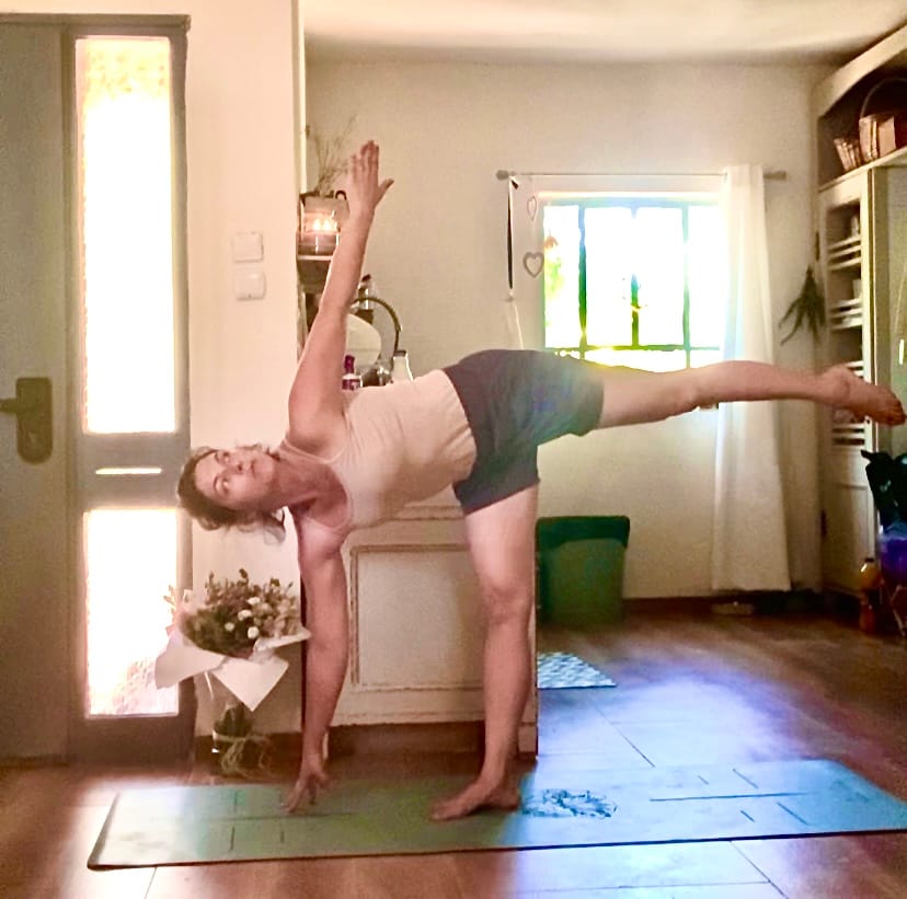 Customer photo review of Organic Cotton Criss Cross Tank Top