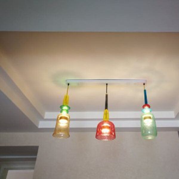 Customer photo review of Olivia Colorful Candy Pendant Light