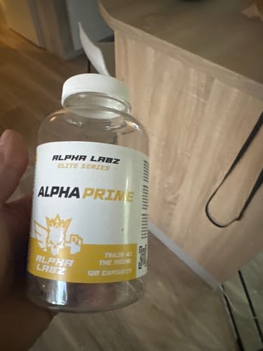 Customer photo review of Alpha Labz - Alpha Prime
