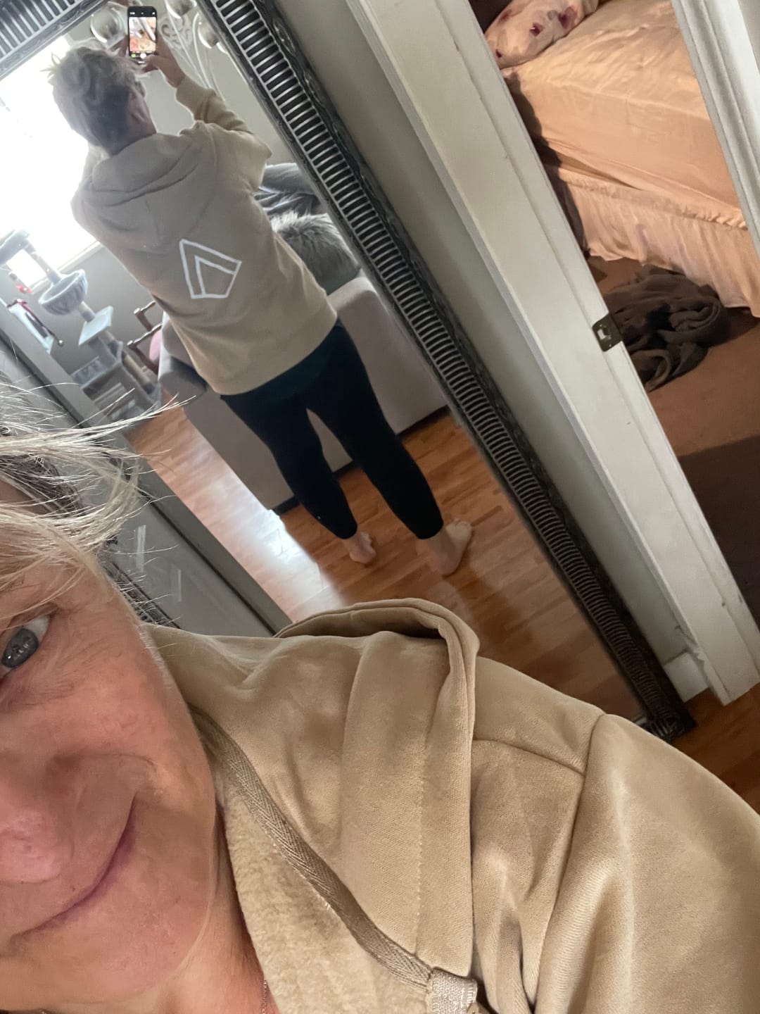 Customer photo review of Boyfriend Zip-Up