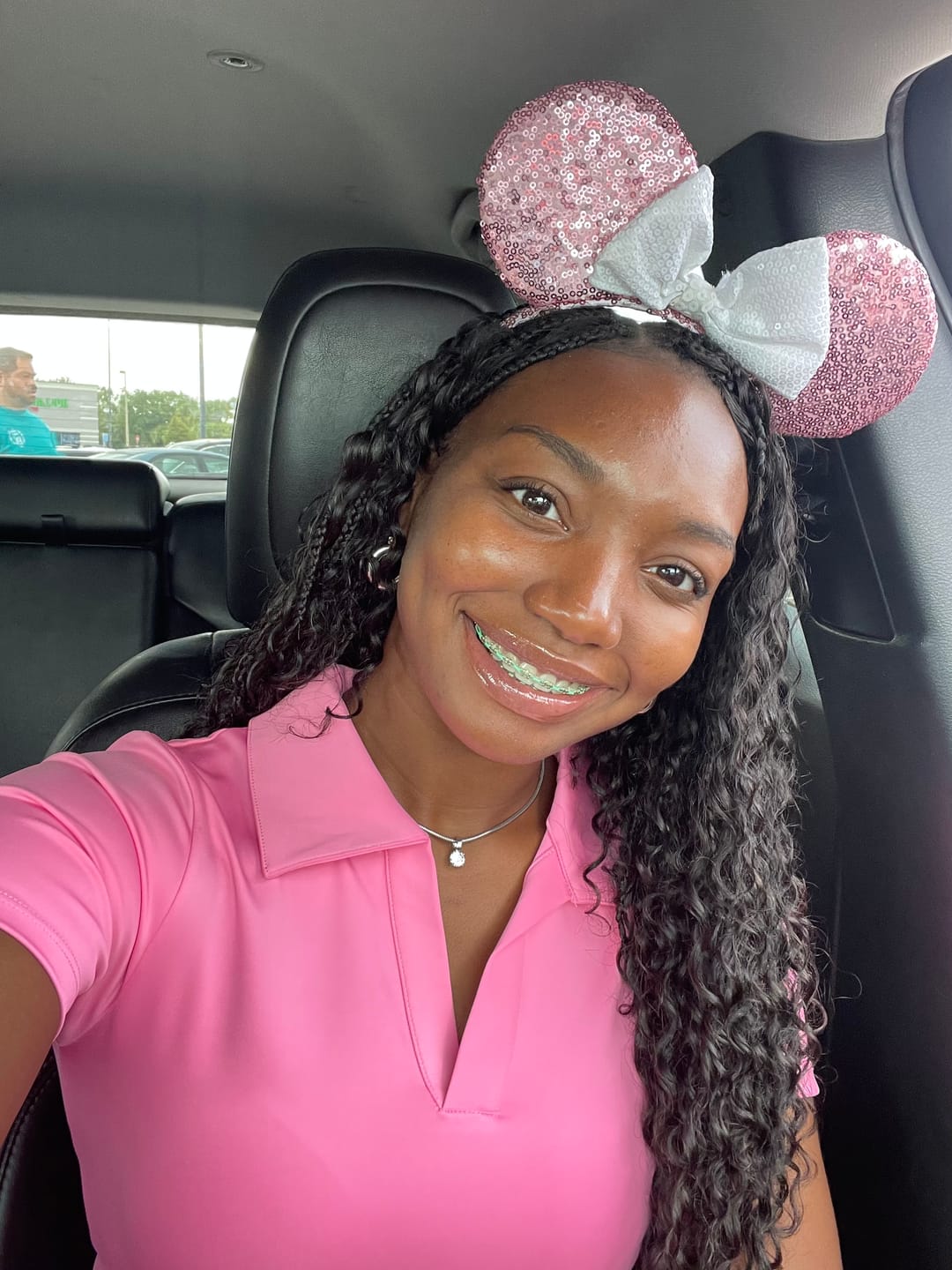 Customer photo review of Double Drawn Burmese Natural Wave Human Braiding Hair