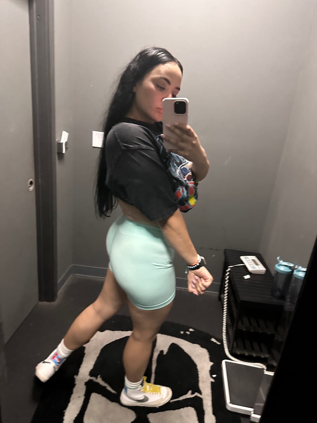 Customer photo review of W120 - seamless core shorts Spring 24'