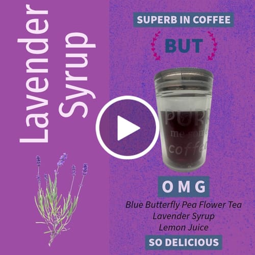 Customer video review of Lavender Syrup