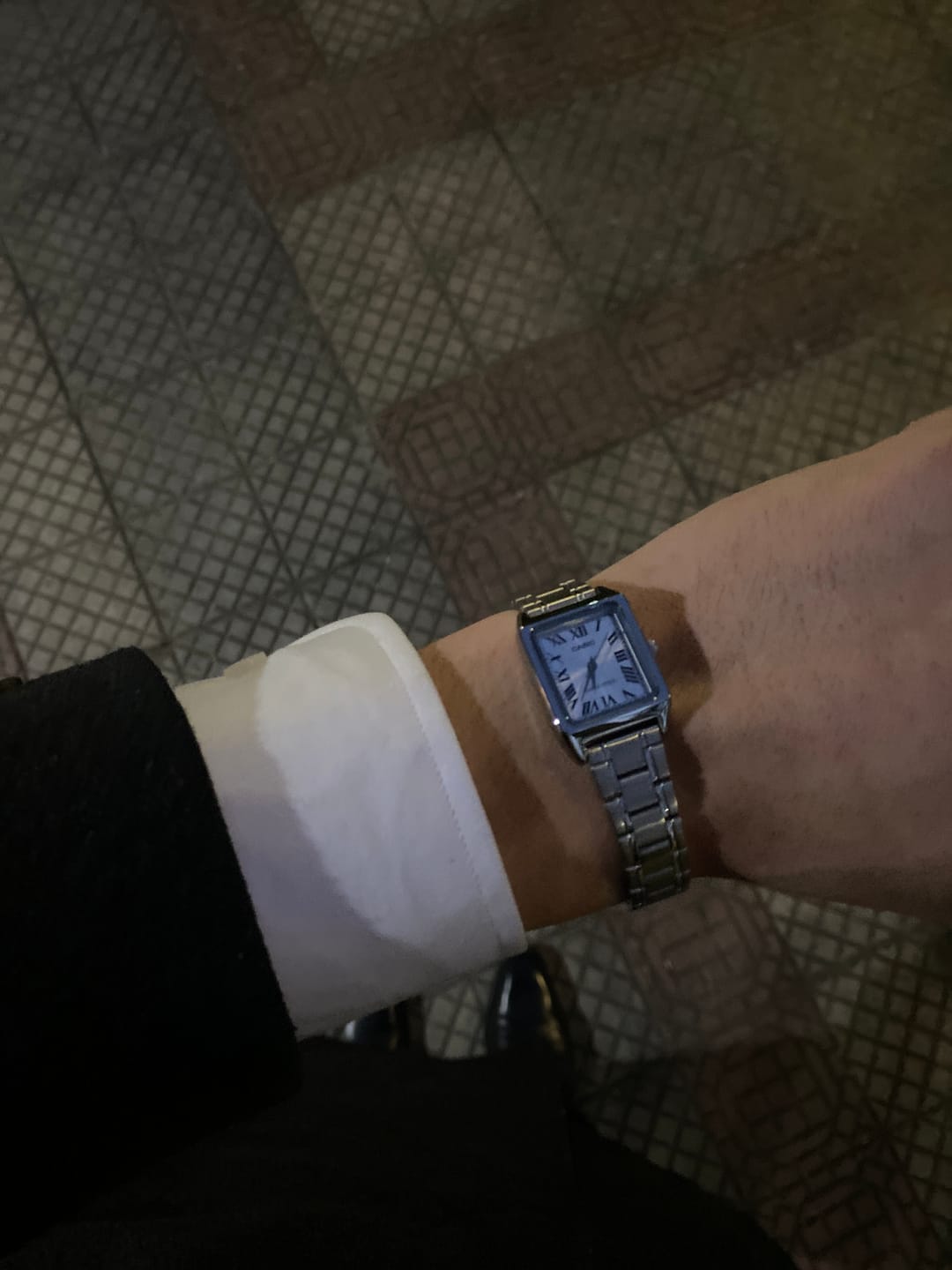Customer photo review of Reloj Casio Tank Análogo LTP-V007D-7BUDF Acero Dial Plata