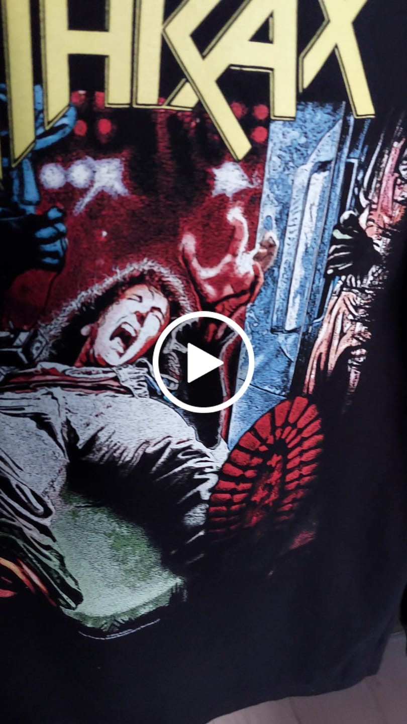 Customer video review of Anthrax - Spreading The Disease - Longsleeve Shirt