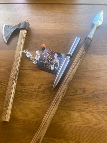 Customer photo review of Viking Short Spear